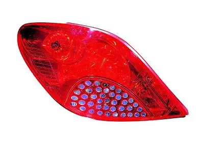  Lampa zespolona tylna lewa Peugeot 207 