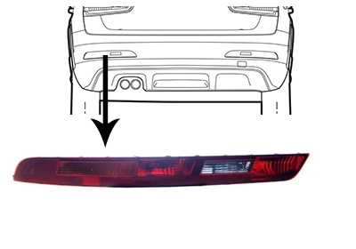 Lampa zespolona zderzaka tylnego lewa Magneti Marelli LLL482 cena, od 101,82 USD