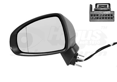 8X1857409S9B9 VAG Lusterko wsteczne lewe