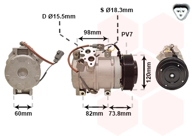 Kupić Sprężarka klimatyzacji Toyota Land Cruiser J150 w dobrej cenie