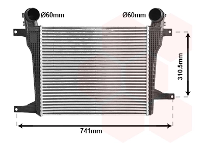 Chłodnica intercoolera do Chevrolet Captiva II C140