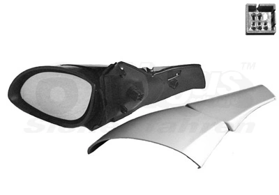  Lusterko wsteczne lewe Opel Vectra 