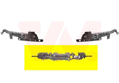 Wspornik zderzaka przedniego Peugeot/Citroen 13264476 cena, od 60,75 USD