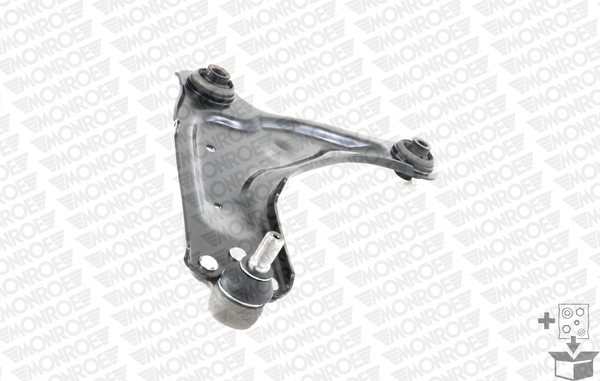Do koszyka Wahacz zawieszenia przedniego dolny lewy Renault Laguna II BG0, BG1