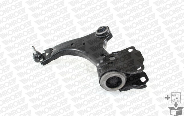 Wahacz zawieszenia przedniego dolny lewy Volvo XC70 II