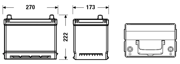 Bateria (akumulator) Renault (RVI) 24410JY13B cena, od 110,73 USD
