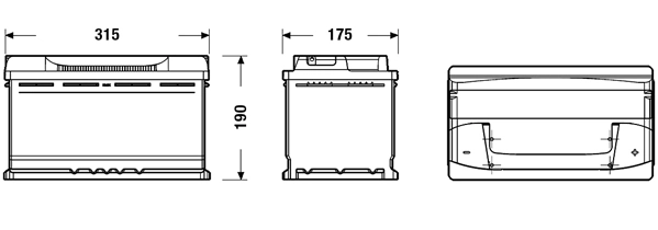 CB800 Exide Bateria (akumulator)
