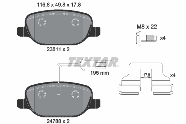 2381101 Textar