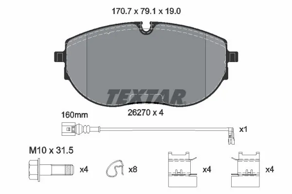 2627001 Textar