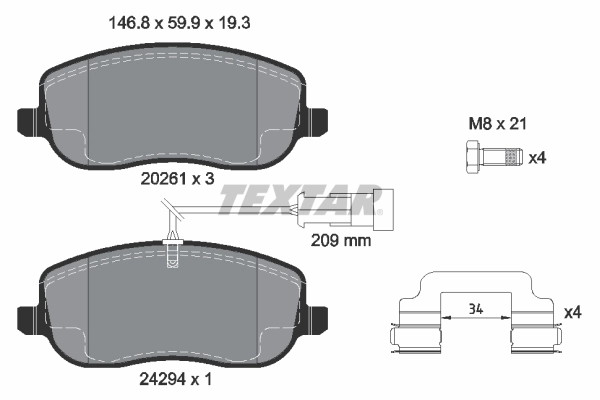 2429401 Textar