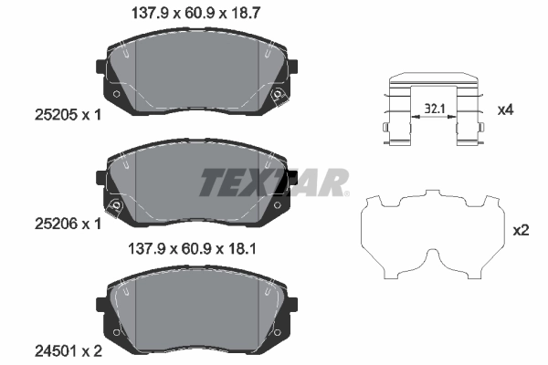 2520504 Textar
