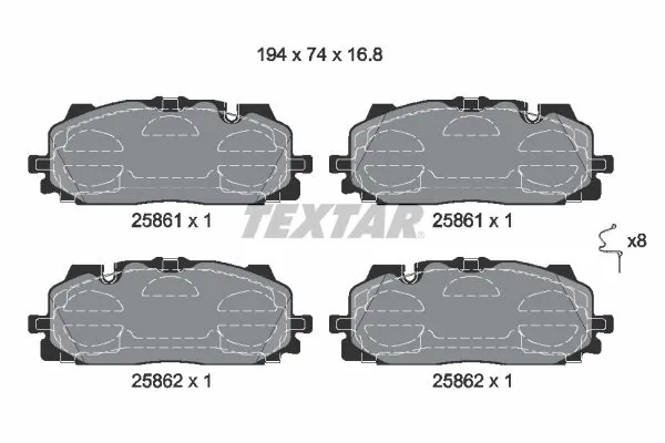 2586101 Textar