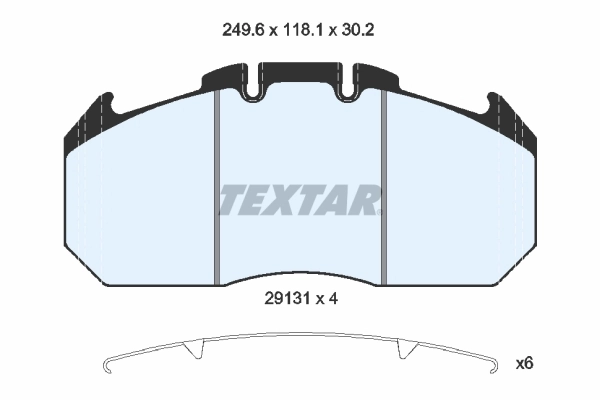 Klocki hamulcowe przednie tarczowe 5001863904 Renault (RVI)