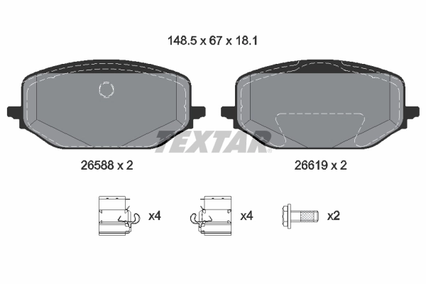 2658801 Textar