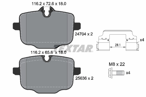 2470401 Textar