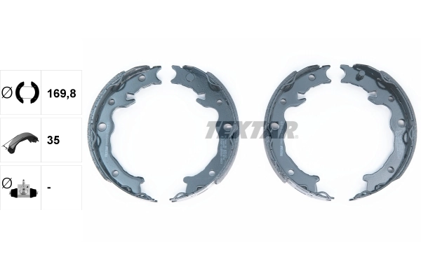  Klocki hamulca ręcznego Subaru Forester 4