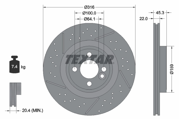 92279105 Textar
