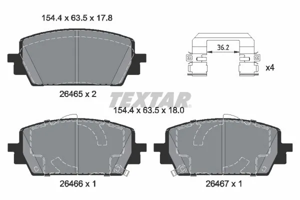 2646501 Textar
