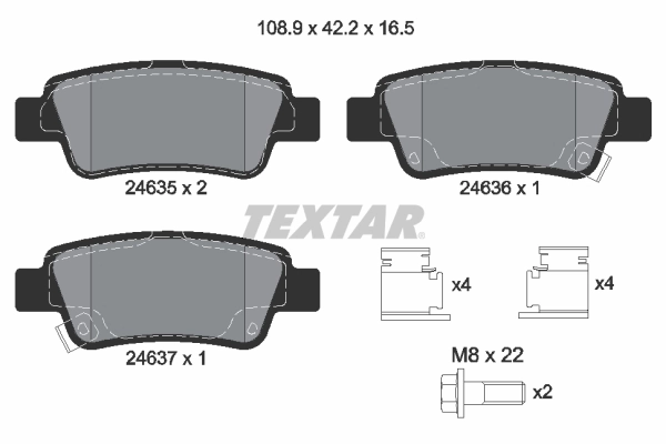 2463501 Textar