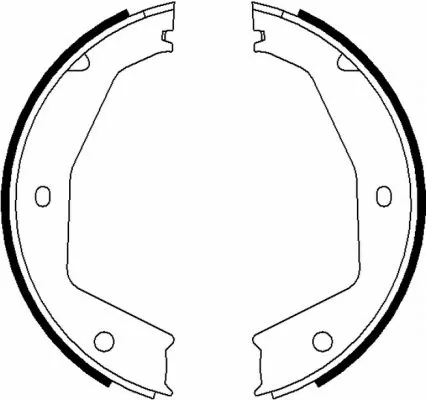 Do koszyka CBC2347 Jaguar Klocki hamulca ręcznego