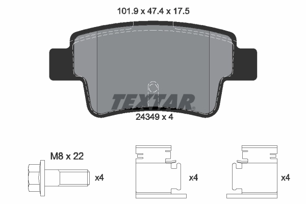 2434901 Textar