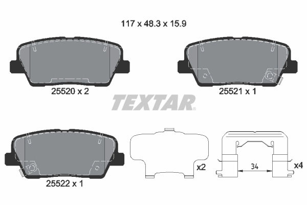 2552003 Textar