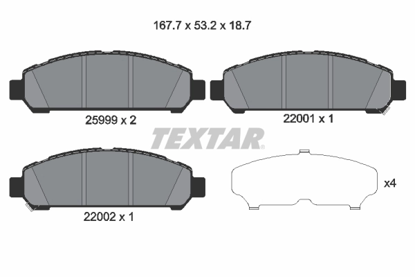 2599901 Textar