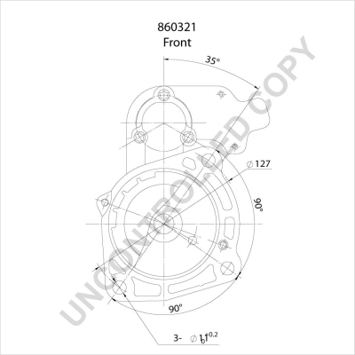 Rozrusznik Prestolite 860321 cena, od 240,15 USD