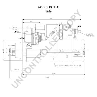 Do koszyka A0061510001 Mercedes Rozrusznik