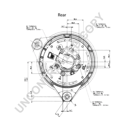Alternator Mercedes A013154740280 cena, od 472,38 USD