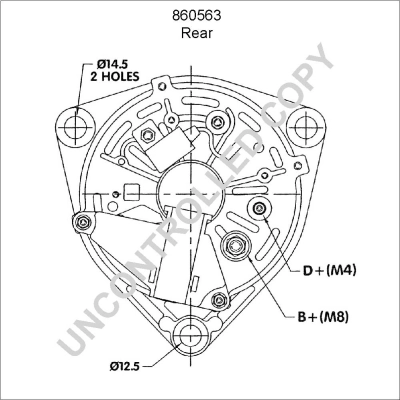 Alternator do Mercedes Benz Truck TRUCK ACTROS  