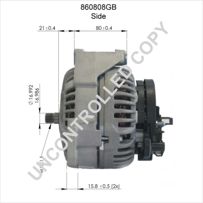 Do koszyka Alternator Mercedes S  C140