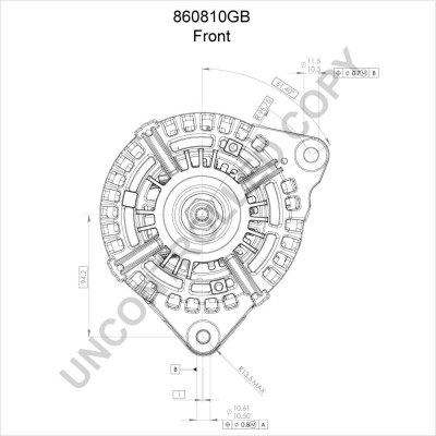 Alternator do Iveco Eurocargo I 