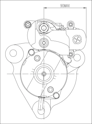 Rozrusznik do DAF 95 XF I 