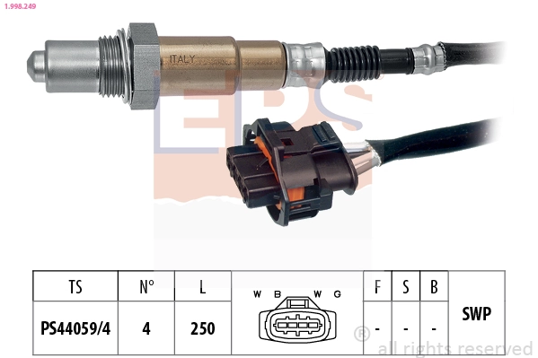 855453 General Motors Sonda lambda czujnik tlenu po katalizatorze