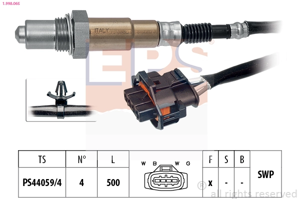 Sonda lambda czujnik tlenu przed katalizatorem General Motors 855422