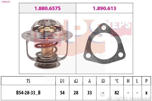 Termostat do Nissan Almera TINO V10