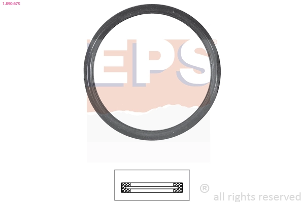 Do koszyka Uszczelka termostatu Toyota Corolla  E11