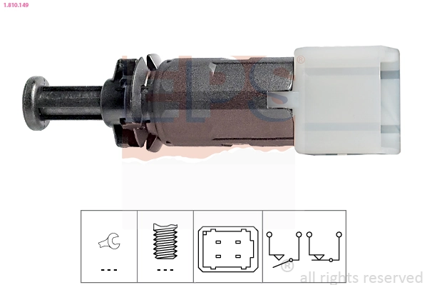 Czujnik włącznika świała stop do Renault Trafic II FL