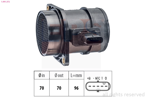 Czujnik przepływu powietrza, przepływomierz powietrza M.A.F. Hyundai Elantra IV sedana (HD) (2006 - 2011) cena, od 29,08 USD