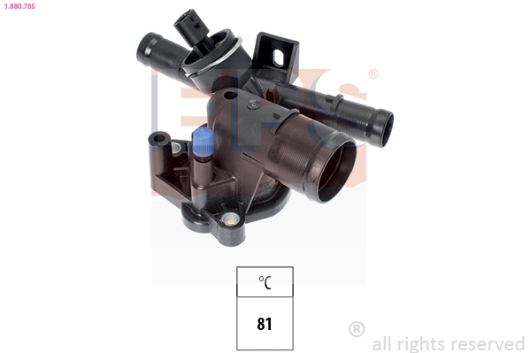 Termostat Nissan Navara NP300 IV ulec poprawie (D23, D23T) (2014 - 2021) cena, od 37,09 USD