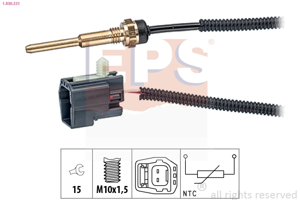LR039220 Land Rover Czujnik temperatury płynu chłodzącego