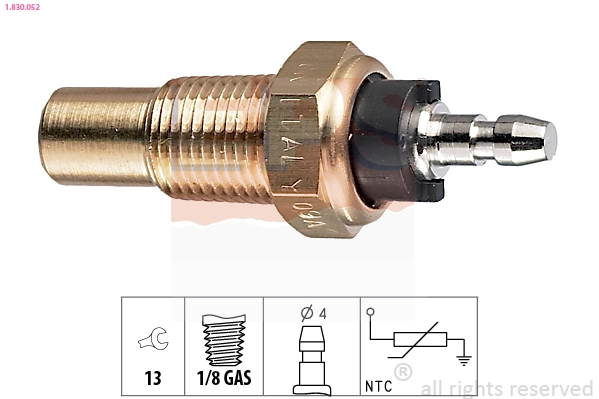 Czujnik temperatury płynu chłodzącego Toyota 8342087702 cena, od 7,40 USD