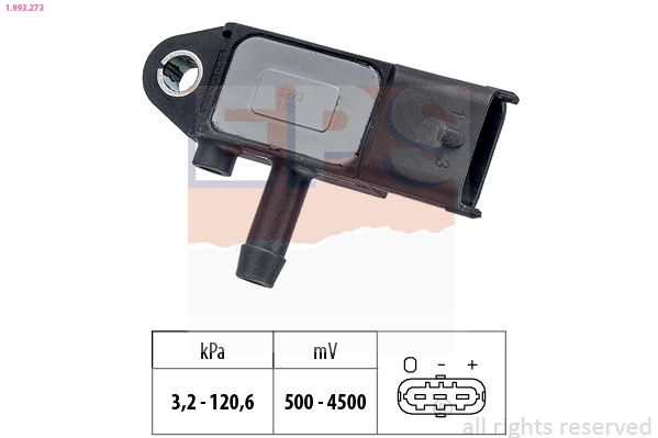 Czujnik ciśnienia spalin VAG 281002770