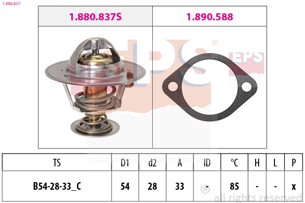 Termostat Hyundai Sonata V sedana (NF) (2004 - 2007) cena, od 14,00 USD