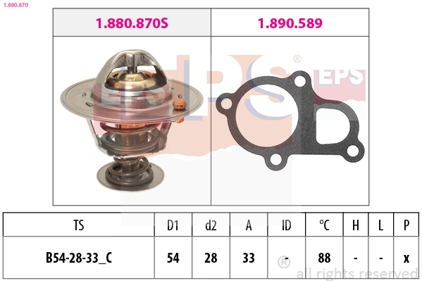 Termostat Hyundai Sonata VII