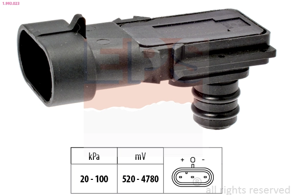 Do koszyka APS85 Magneti Marelli Czujnik ciśnienia w kolektorze ssącym, MAP