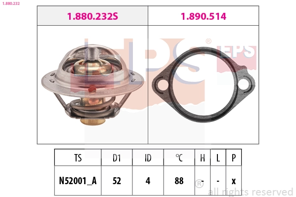 Termostat Honda Accord III sedana (CA4, CA5) (1985 - 1989) cena, od 14,85 USD