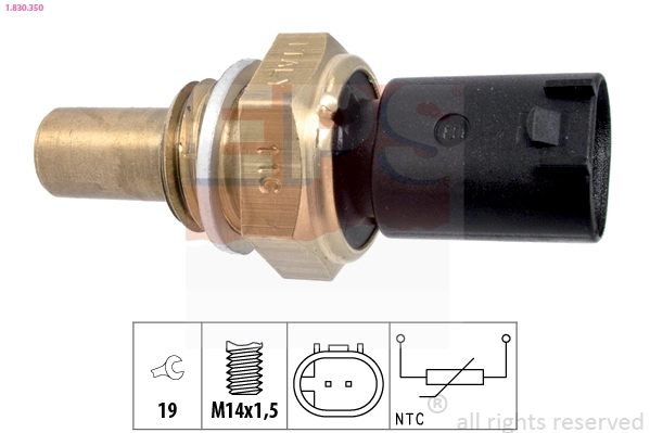 Czujnik temperatury paliwa K05103534AB Fiat/Alfa/Lancia