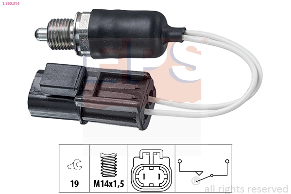 Czujnik włączania światła cofania Nissan Pathfinder 
